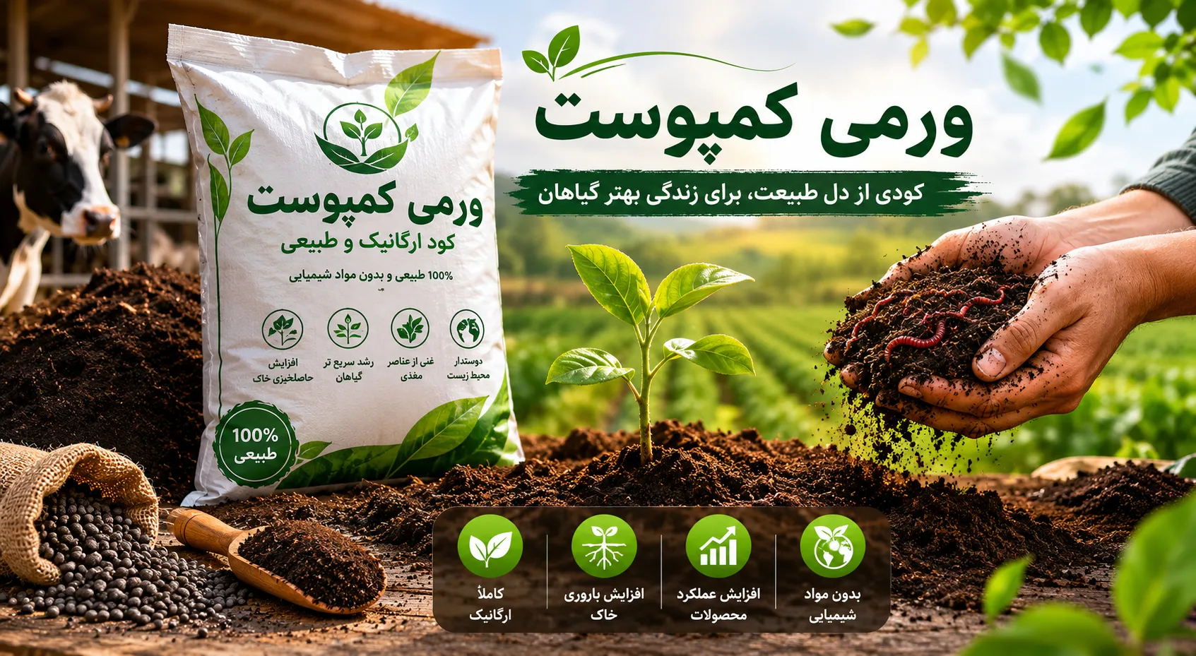 کودهای ورمی کمپوست